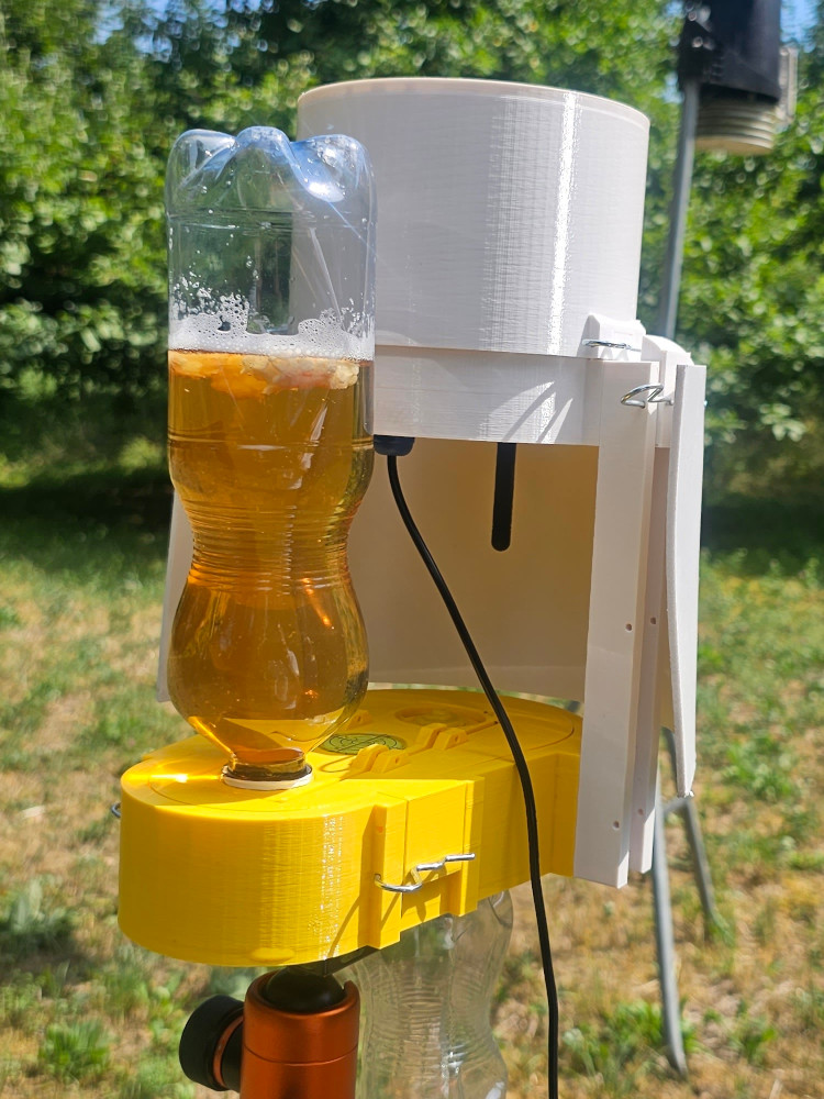 Bait system for attracting vespa velutina